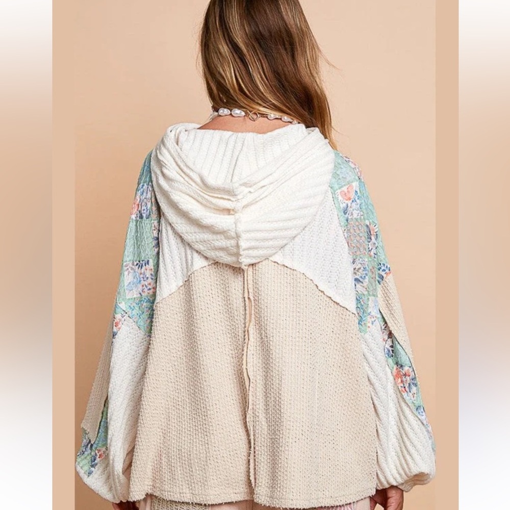 NWOT-POL Patchwork Jacket - image 3